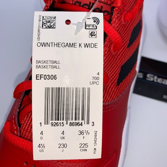 Adidas Own The Game Wide Red main image 7